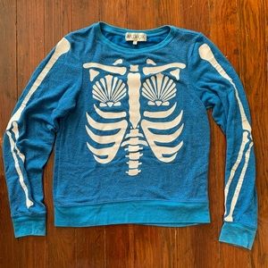 Wildfox mermaid baggy beach jumper